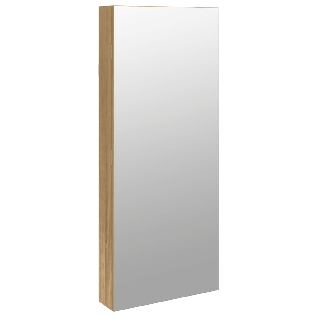 Vidaxl Jewelry Armoire avec miroir et mur à LED -Mount