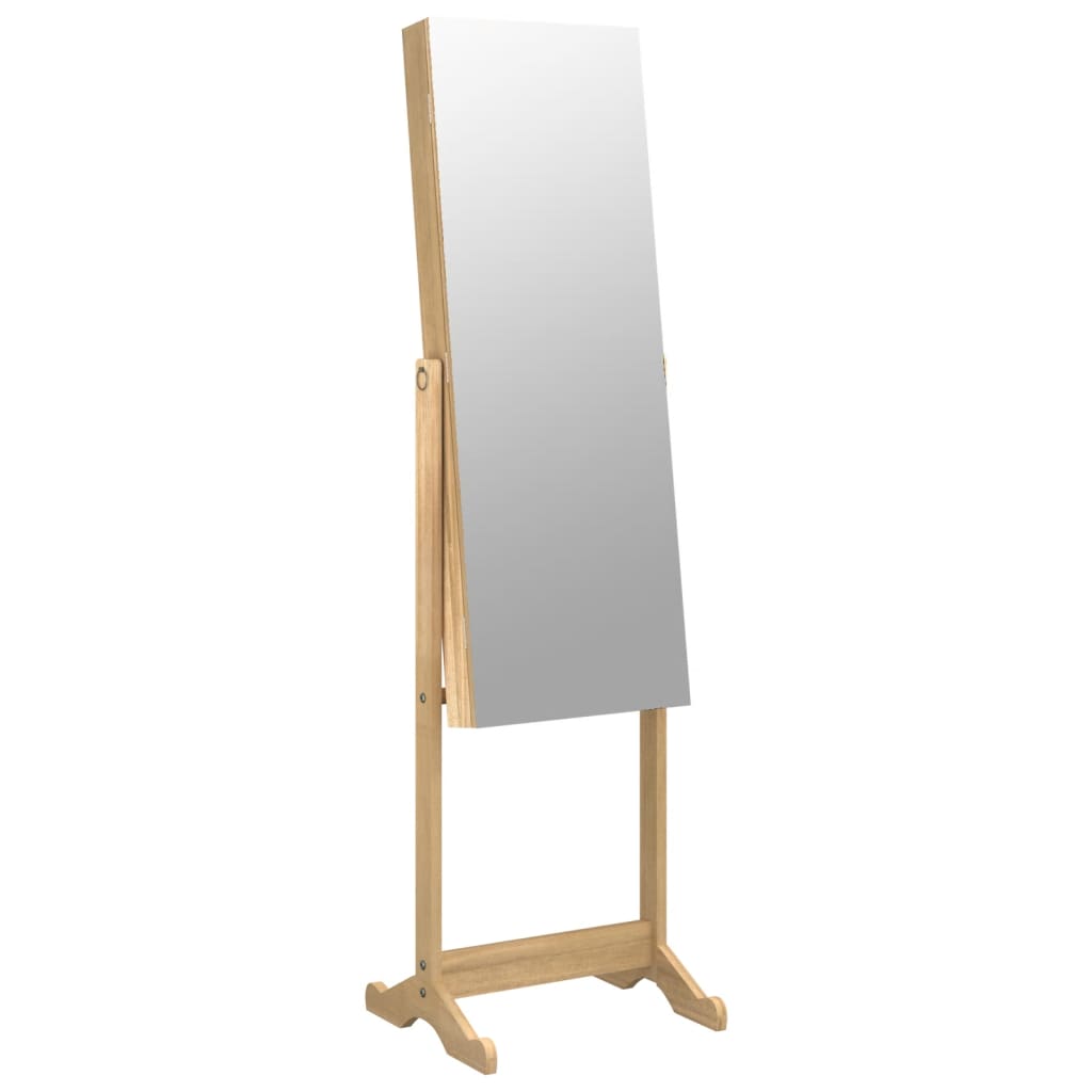 Vidaxl Jewelry Armoire avec miroir détaché 42x38x152 cm