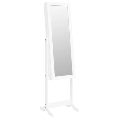 Vidaxl bijoux avec miroir avec éclairage LED blanc détaché
