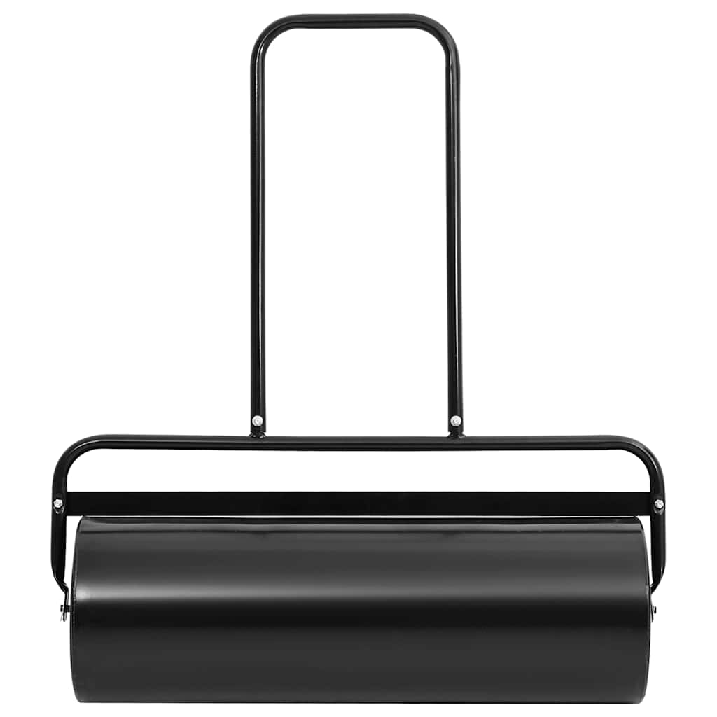 Vidaxl Gazonroller avec poignée 63 L Iron et acier noir