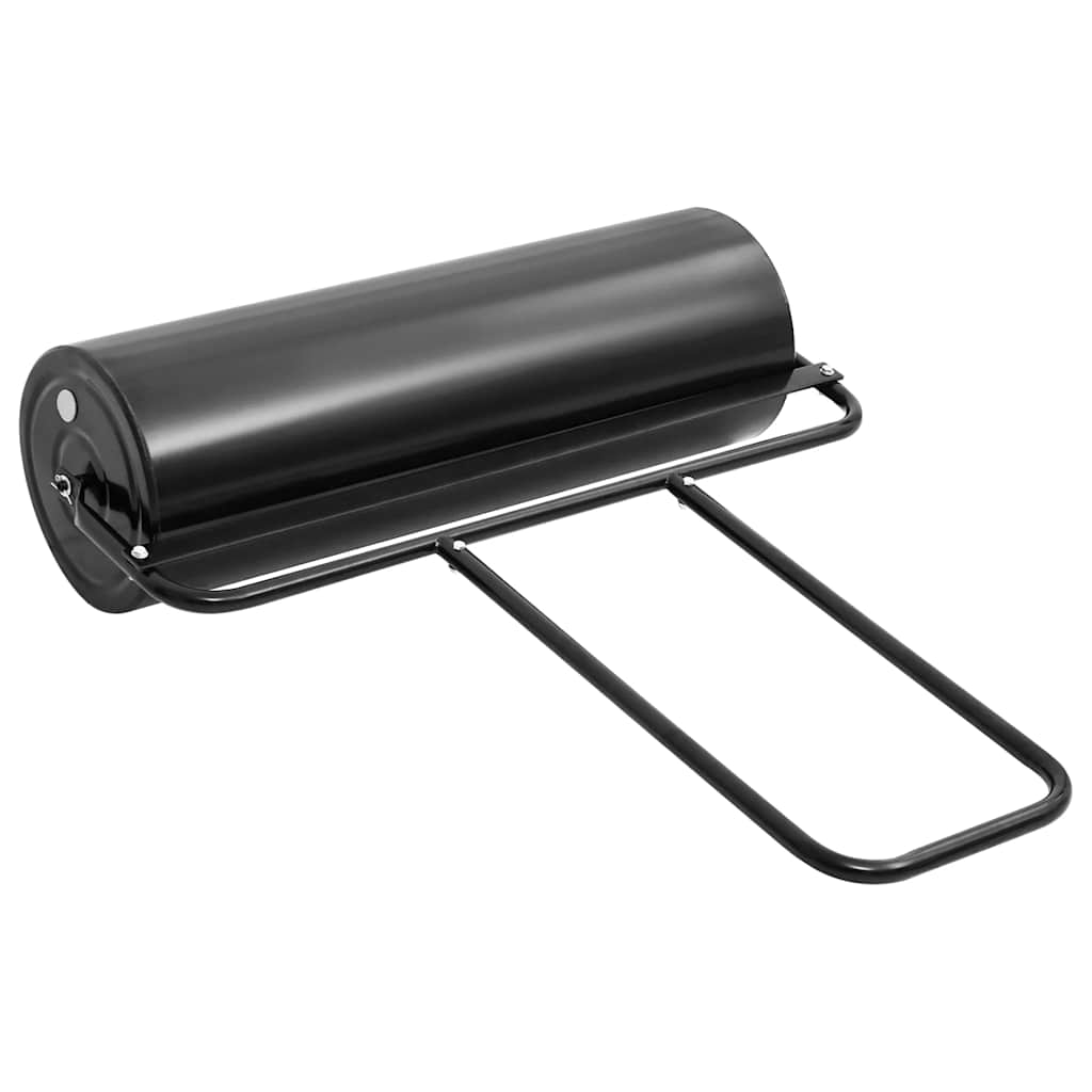 Vidaxl Gazonroller avec poignée 63 L Iron et acier noir