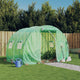 Vidaxl tuinkas avec cadre en acier 6 m² 3x2x2 m