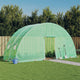Vidaxl tuinkas avec cadre en acier 12 m² 6x2x2,85 m