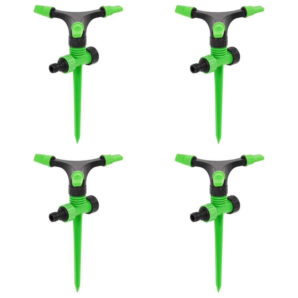 Pulvérisateurs de Vidaxl 4 ST 16x13.5x25,5 cm et pp vert et noir