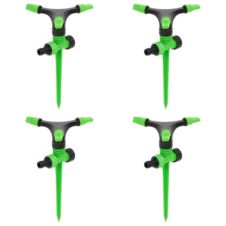 Pulvérisateurs de Vidaxl 4 ST 16x13.5x25,5 cm et pp vert et noir