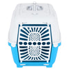 Vidaxl Voyage Basket 48x31.5x33 cm Polypropène blanc et bleu