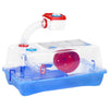 Vidaxl hamsterkooi 57x33x26 cm bleu polypropène