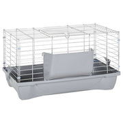 Vidaxl Animal Loft Petit animaux 58x32x31 cm Polypropène et gris métallique - afbeelding 3