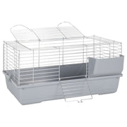 Vidaxl Animal Loft Small Animals 80x45x39 cm Polypropène et gris métallique - afbeelding 2