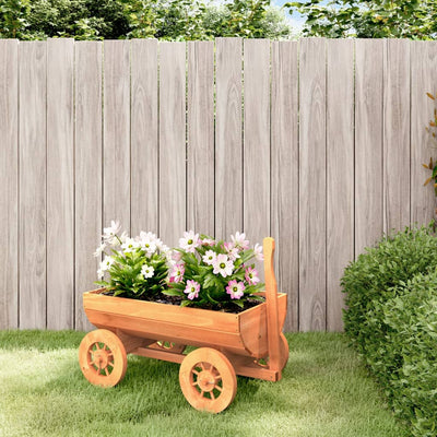Vidaxl Car Decorative 70x43x54 cm Solid Pinewood