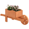 Vidaxl Planters Boelbarrow 2 PCS 47x15x19 cm Pinwood solide