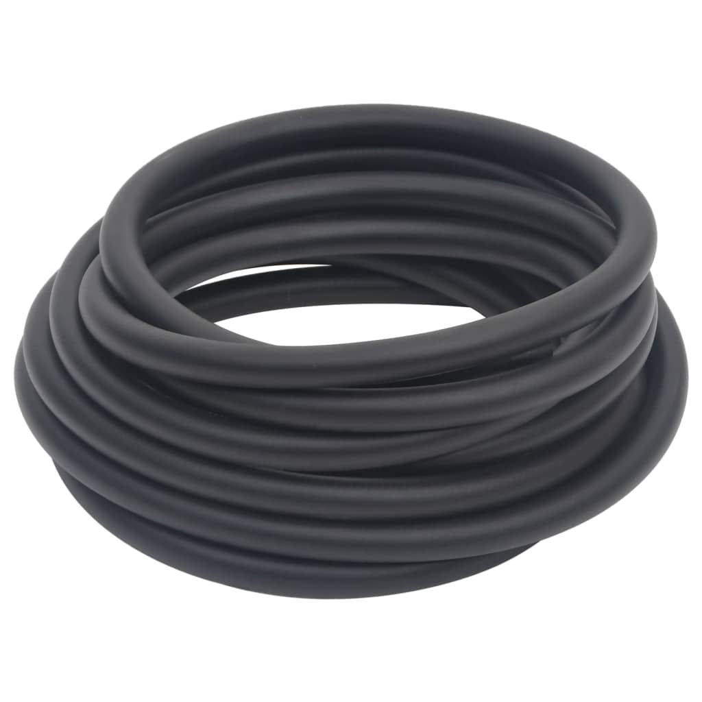 Vidaxl Air tuyau hybride 0,6 '' 2 m caoutchouc et pvc noir