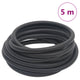 Vidaxl Air tuyau hybride 0,6 '' 5 m caoutchouc et pvc noir