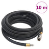 Vidaxl Air tuyau hybride 0,6 '' 10 m caoutchouc et pvc noir