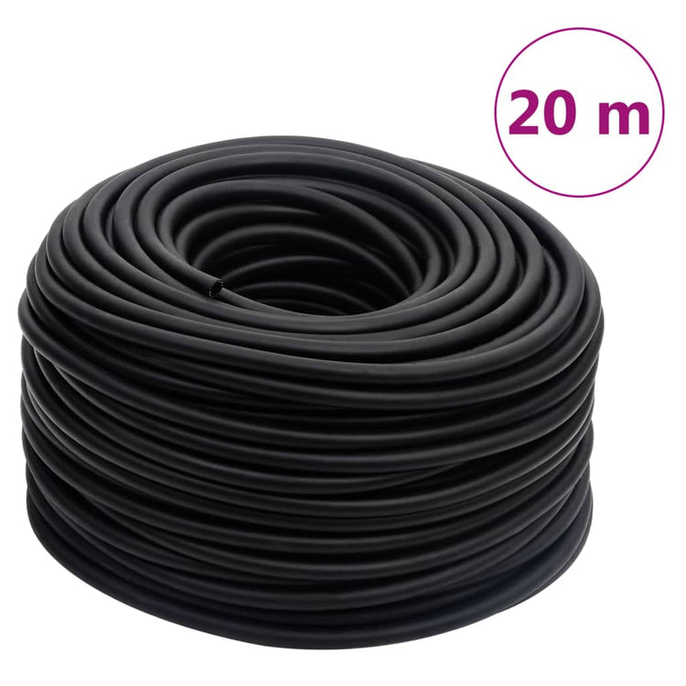 Vidaxl Air tuyau hybride 0,6 '' 20 m caoutchouc et PVC noir