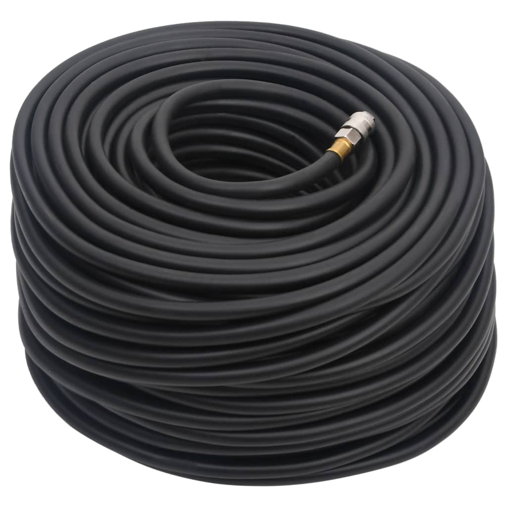 Vidaxl Air tuyau hybride 0,6 '' 20 m caoutchouc et PVC noir