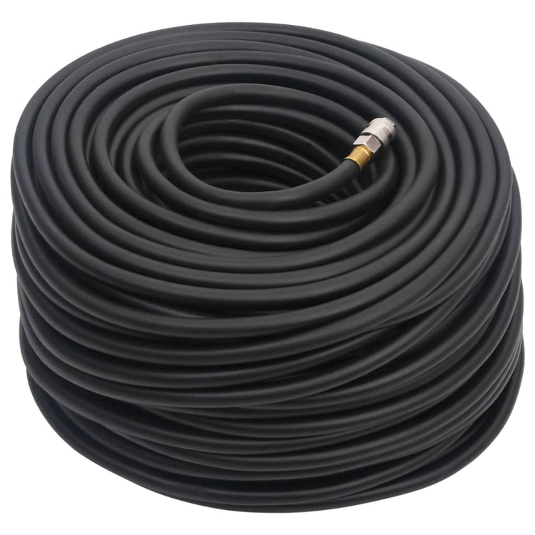 Vidaxl Air tuyau hybride 0,6 '' 20 m caoutchouc et PVC noir