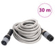Vidaxl Garden Tapis avec tête de pulvérisation 0,6 '' 30 m Couleur en argent en acier inoxydable