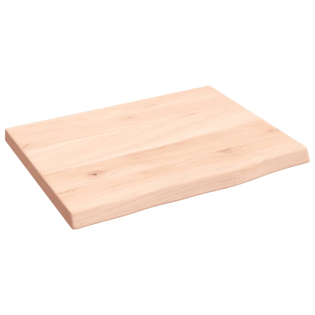 Tableau de lavabo VIDAXL 40x30x2 cm en bois massif non traité