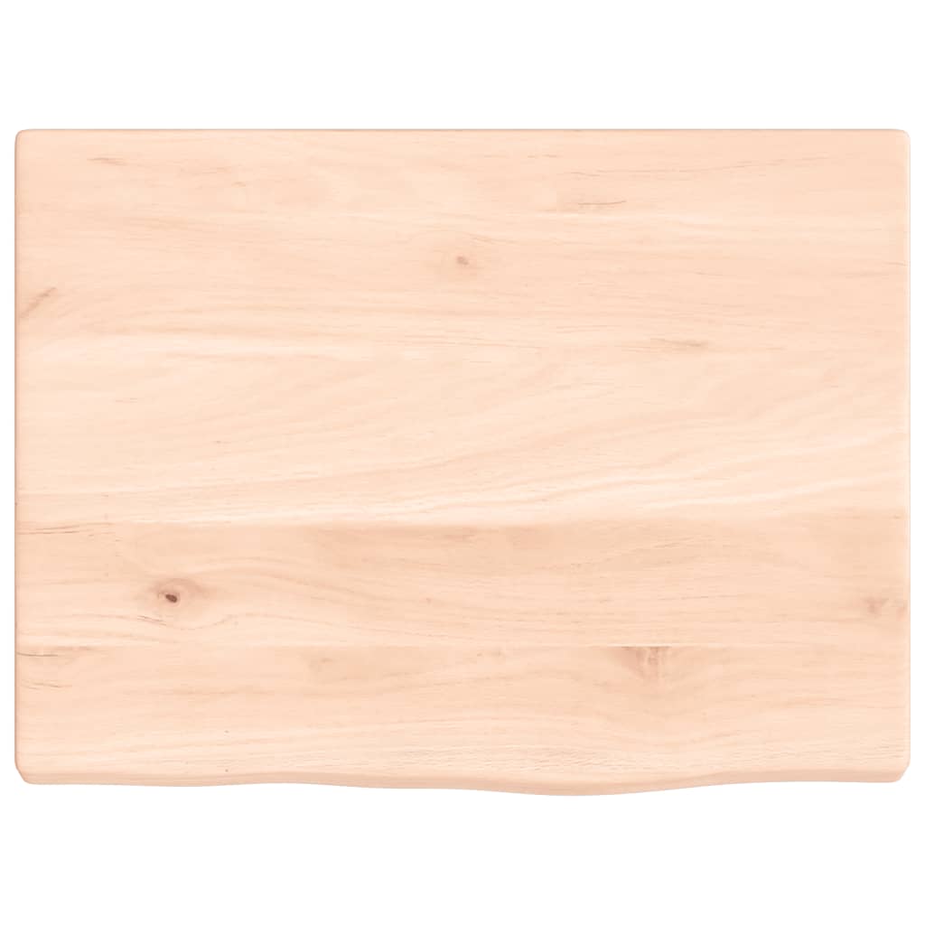 Tableau de lavabo VIDAXL 40x30x2 cm en bois massif non traité