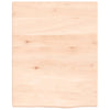 Tableau de lavabo VIDAXL 40x50x2 cm en bois massif non traité
