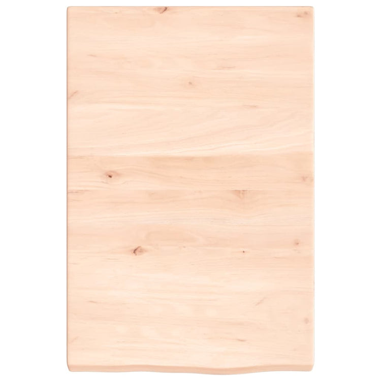 Tableau de lavabo VIDAXL 40x60x (2-4) cm Bois massif non traité