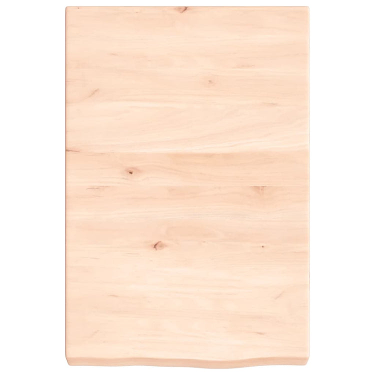 Tableau de lavabo VIDAXL 40x60x (2-6) cm Bois massif non traité