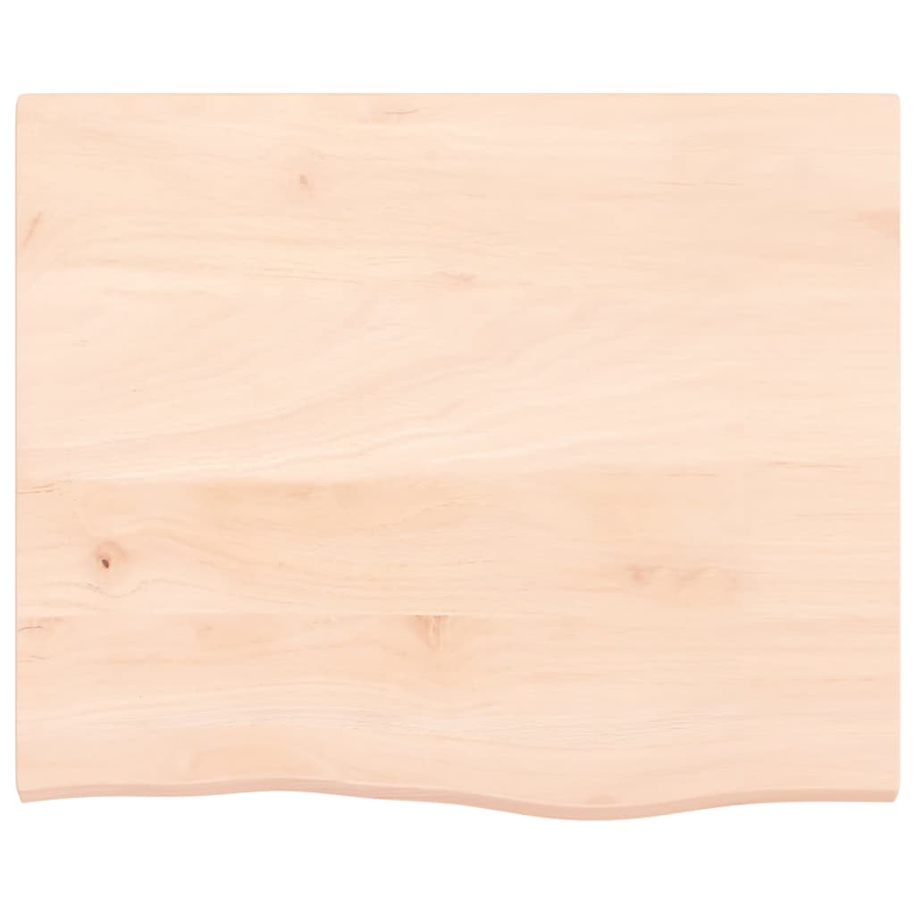 Plan de lavabo Vidaxx 60x50x2 cm bois massif non traité