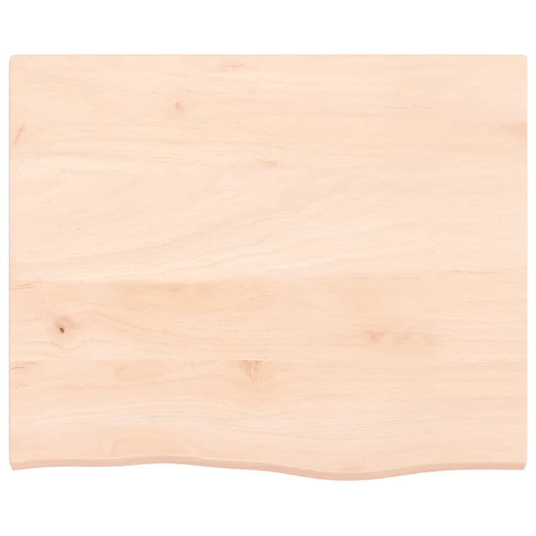 Plan de lavabo Vidaxx 60x50x2 cm bois massif non traité