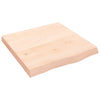 Vidaxl Washingin Feille 60x60x (2-6) cm Bois massif non traité