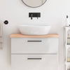 Tableau de lavabo VIDAXL 80x40x (2-4) CM Bois massif non traité