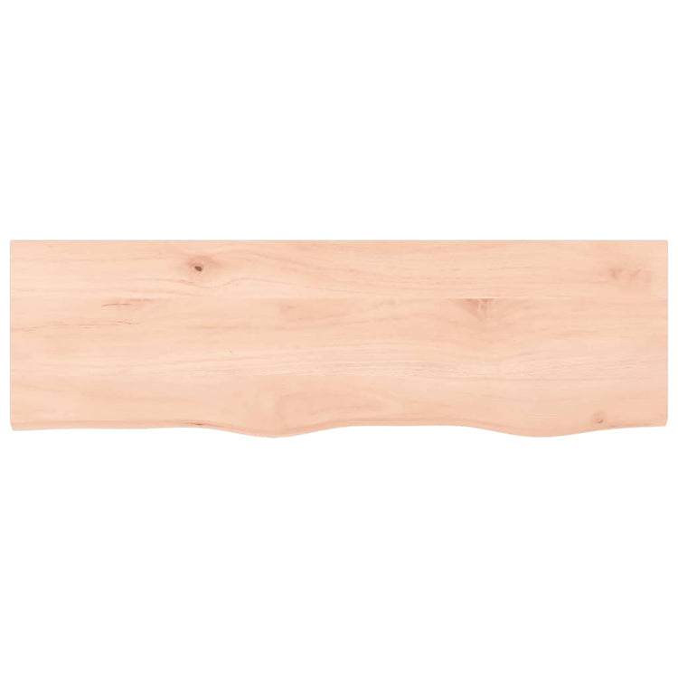 Tableau de lavabo VIDAXL 100x30x (2-4) CM Bois massif non traité