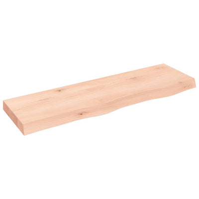 Vidaxl Washbasin Blad 100x30x (2-6) cm Bois massif non traité