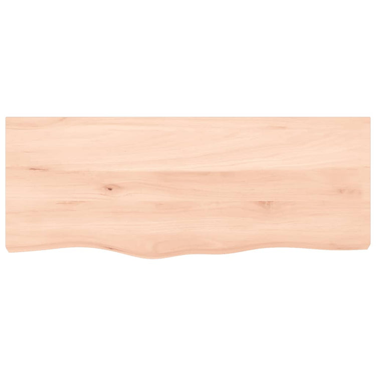 Vidaxl Washbasin Blad 100x40x (2-4) cm Bois massif non traité