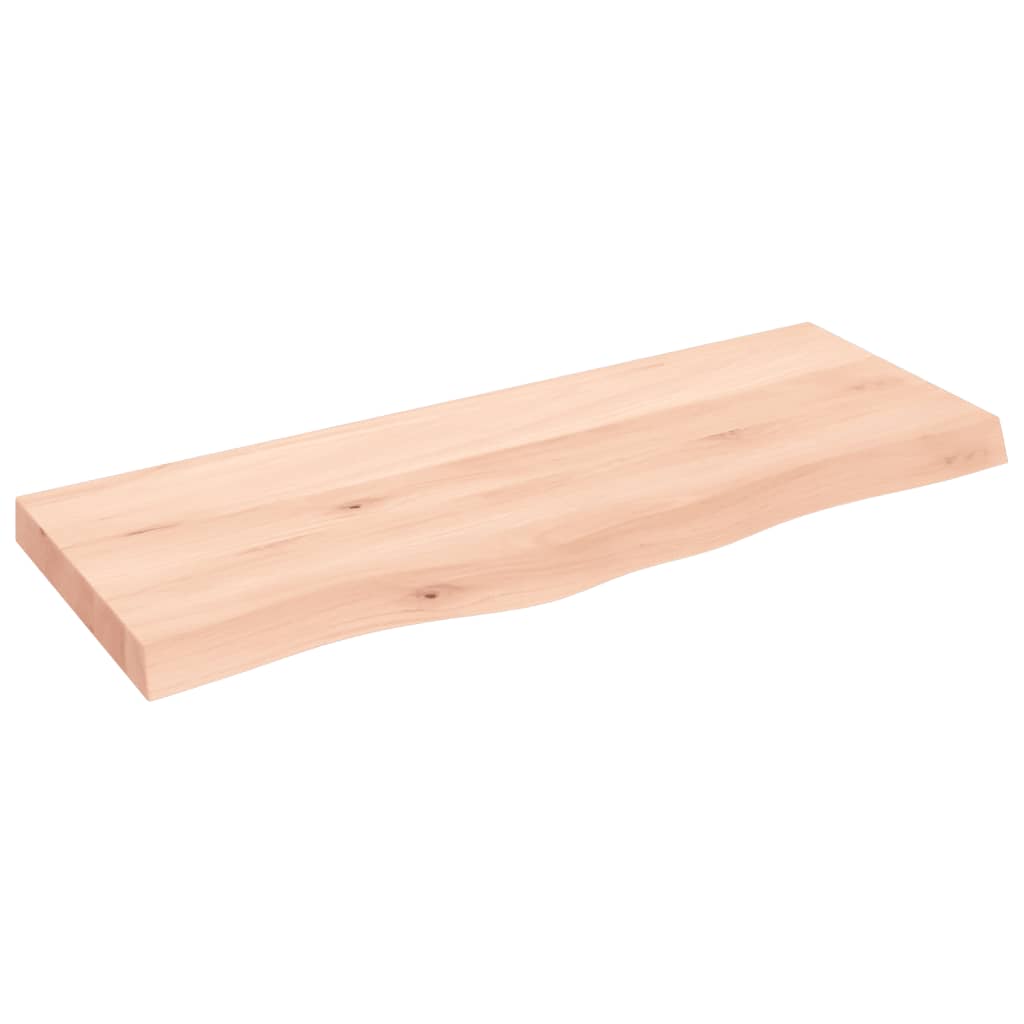 Tableau de lavabo VIDAXL 100x40x (2-6) cm Bois massif non traité