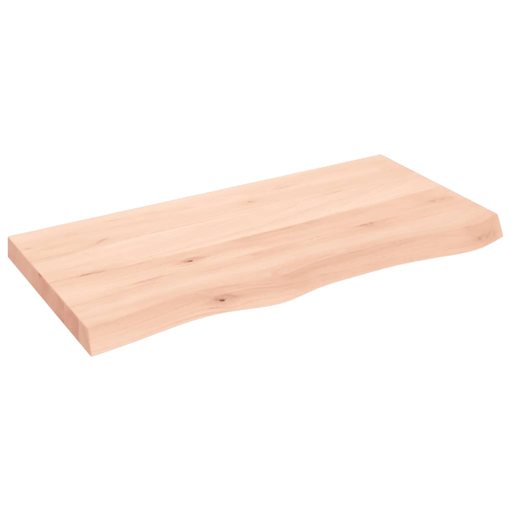 Vidaxl Washbasin Blad 100x50x (2-6) cm Bois massif non traité