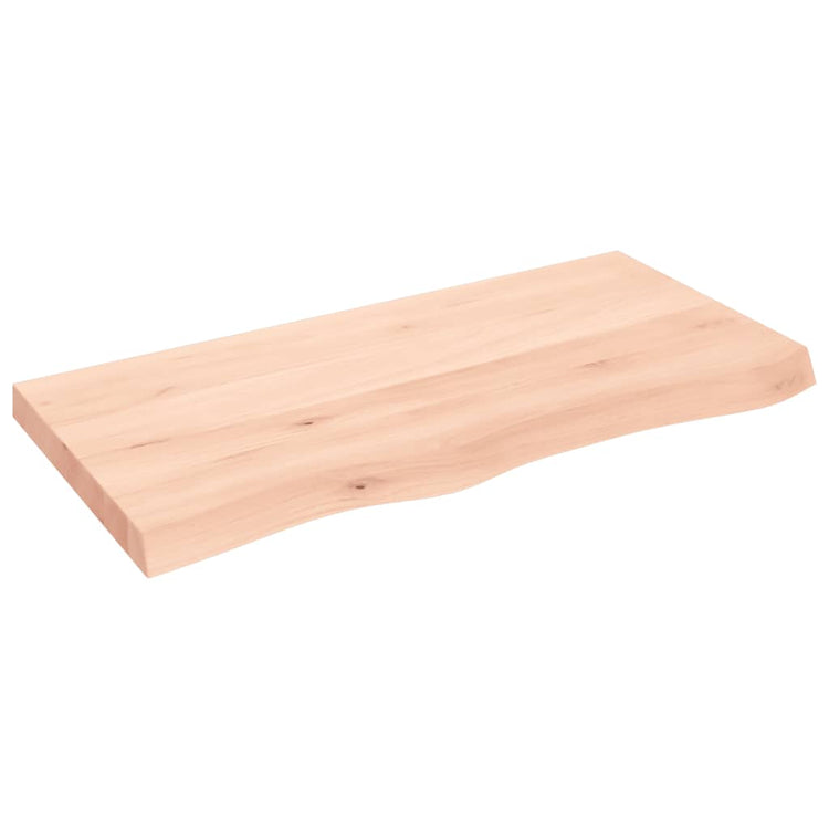 Vidaxl Washbasin Blad 100x50x (2-6) cm Bois massif non traité
