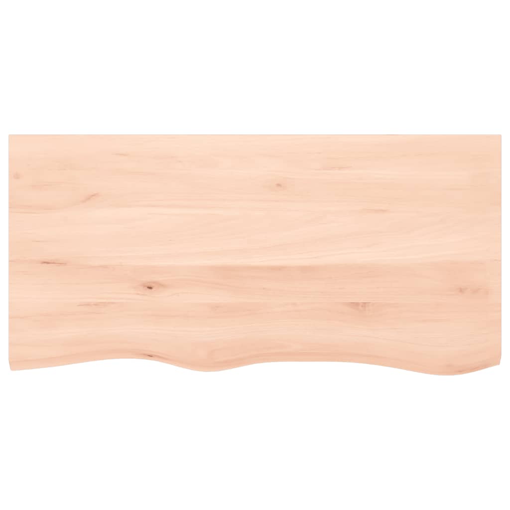 Vidaxl Washbasin Blad 100x50x (2-6) cm Bois massif non traité