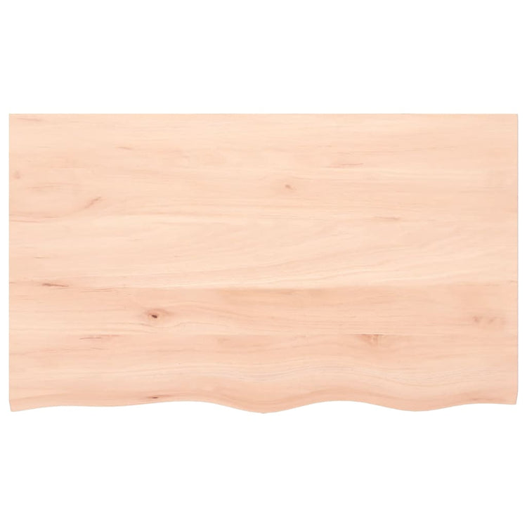 Tableau de lavabo VIDAXL 100x60x2 cm Bois massif non traité