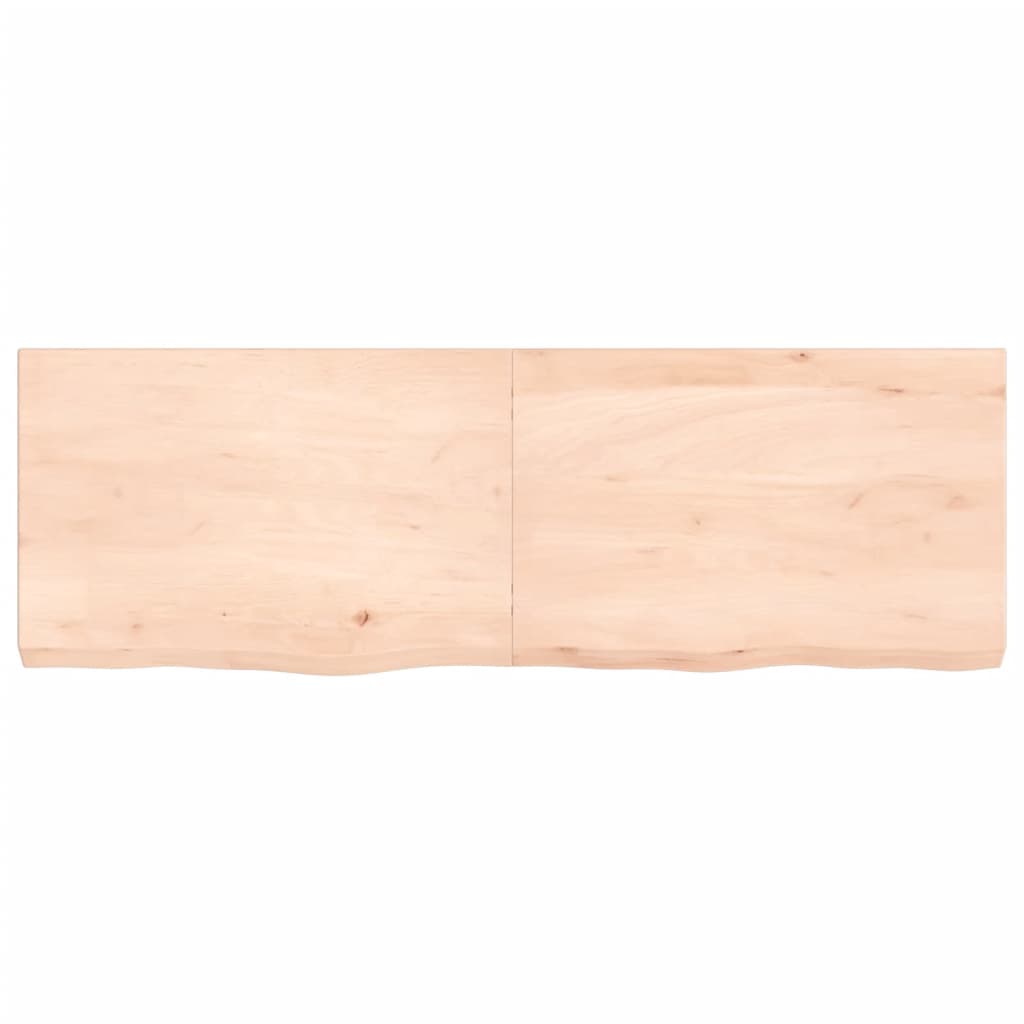 Vidaxl Washingin Feille 120x40x (2-6) cm Bois massif non traité