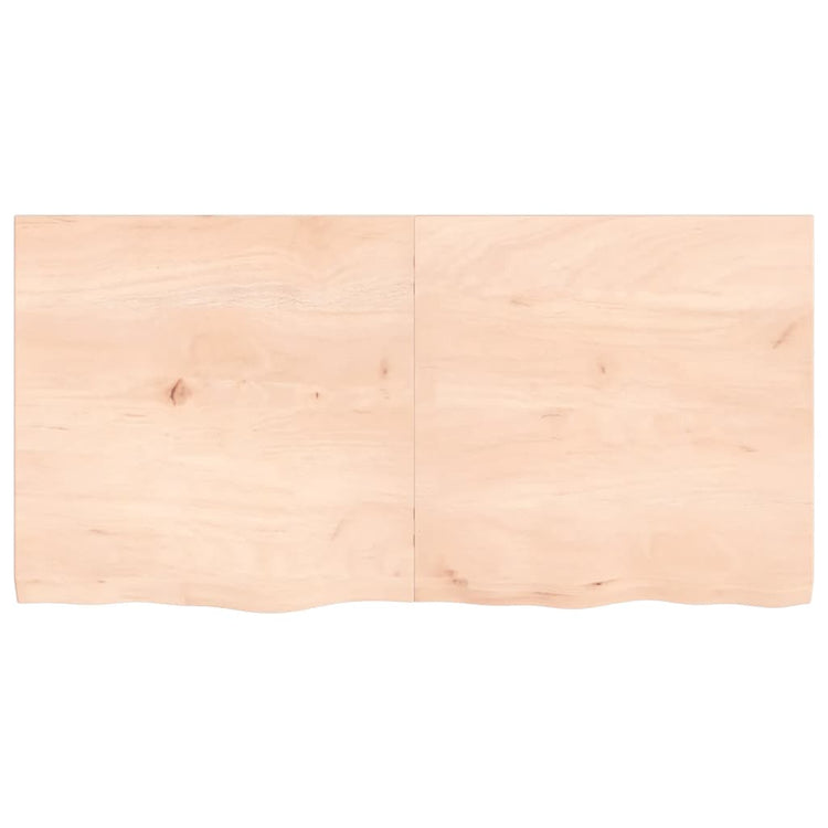 Vidaxl Washingin Feille 120x60x (2-4) cm Bois massif non traité