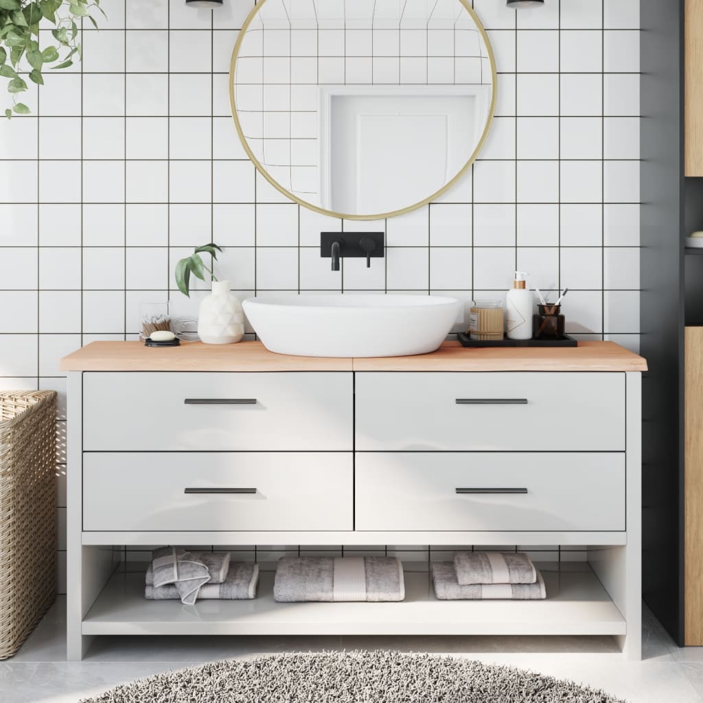Vidaxl Washingin Sheet 160x30x (2-4) cm Bois massif non traité