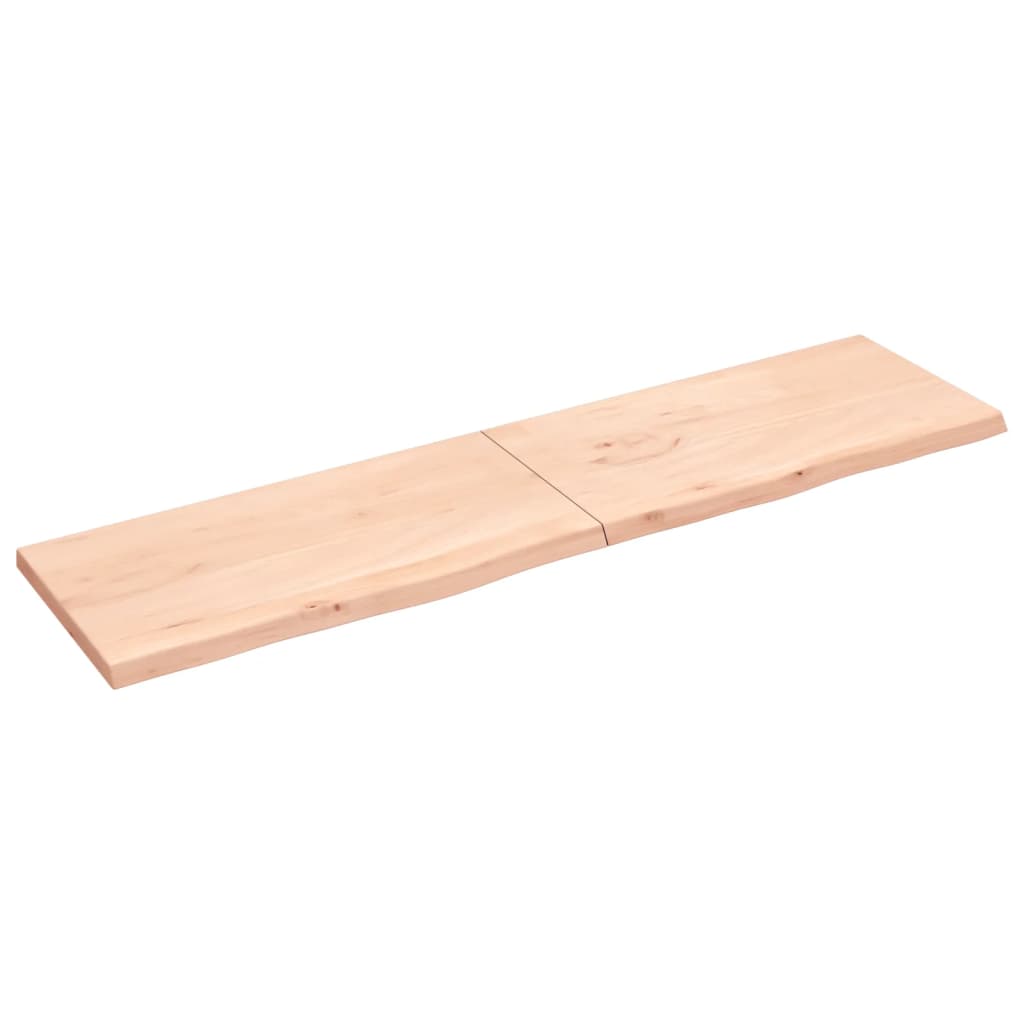 Vidaxl Washingin Feille 200x50x (2-4) cm Bois massif non traité