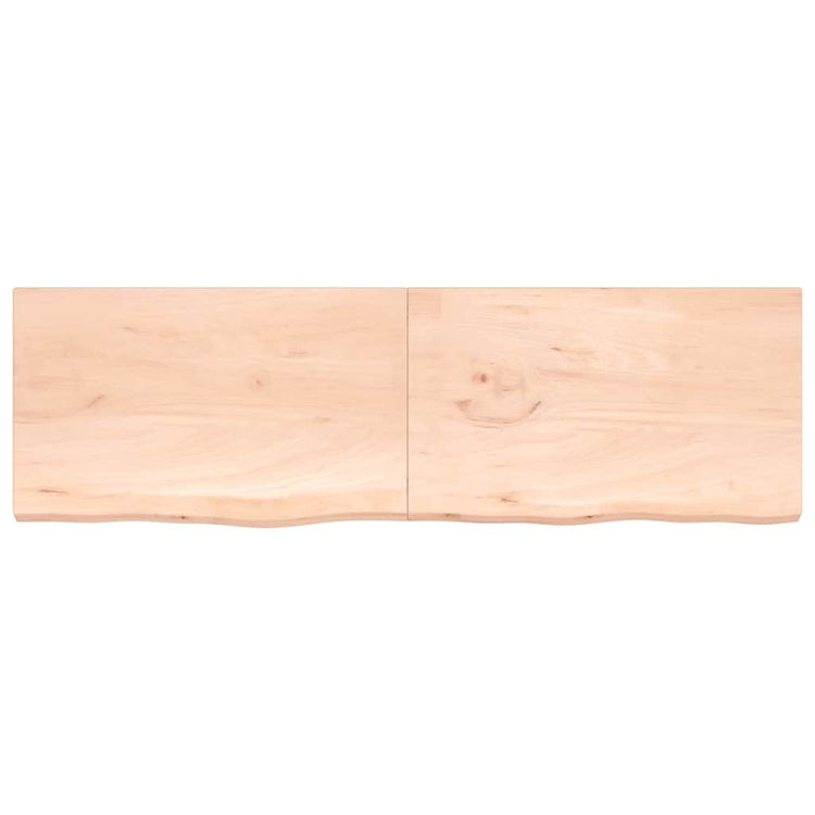 Vidaxl Washingin Feille 200x60x (2-4) cm Bois massif non traité