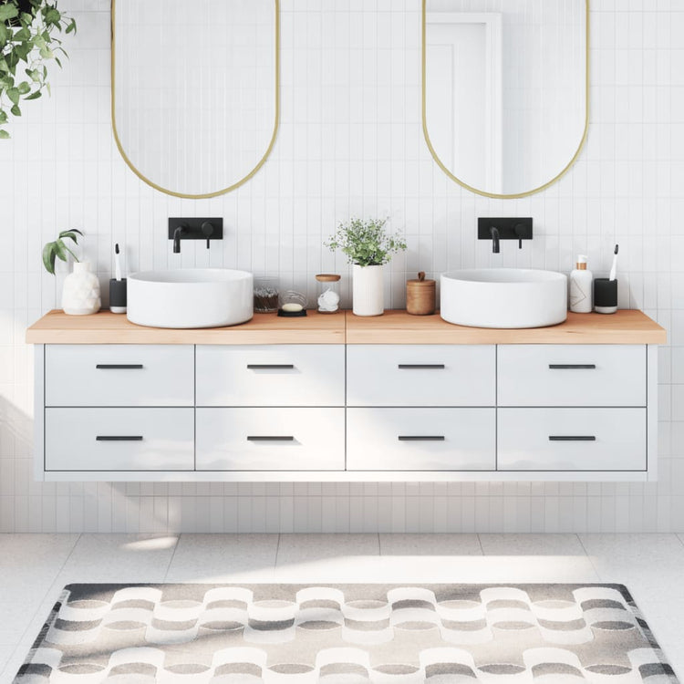 Vidaxl Washingin Sheet 220x50x (2-6) cm Bois massif non traité
