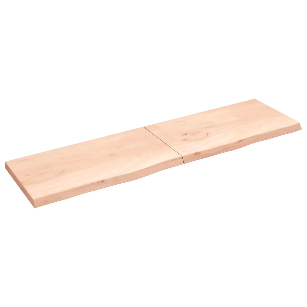 VIDAXL FEUILLE DE LAVASIN 220X60X (2-6) CM Bois massif non traité