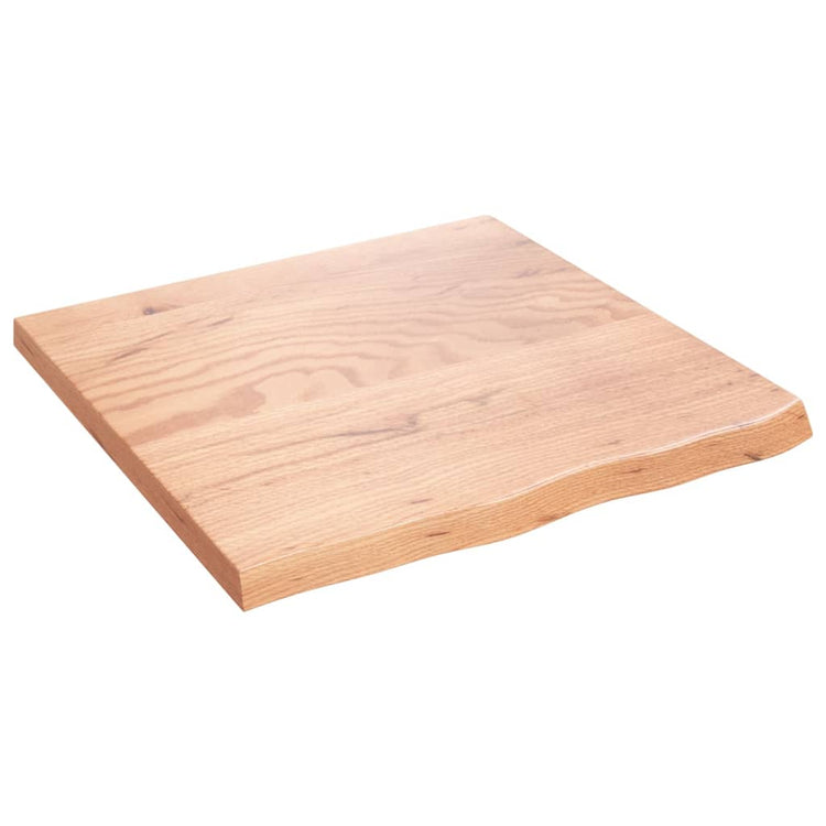 Vidaxl Washingin Feille 60x60x (2-4) cm Brown clair en bois massif traité