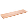 Table de lavabo VIDAXL 100x30x2 cm Brun clair