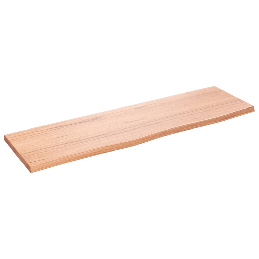 Table de lavabo VIDAXL 100x30x2 cm Brun clair