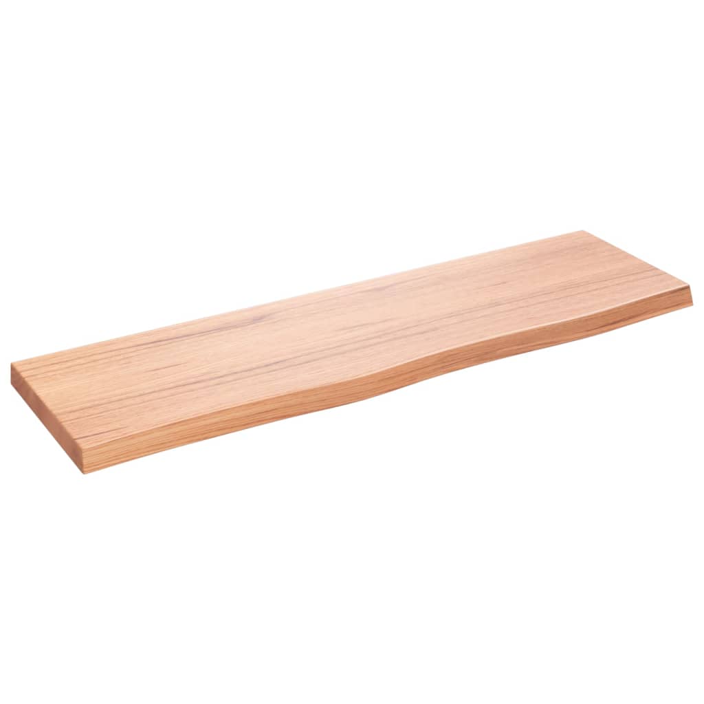 Tableau de lavabo VIDAXL 100x30X (2-4) CM Brown clair en bois massif traité
